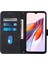 Xiaomi Redmi Için 12C 4G/11A 4g/poco C55 4g Baskılı Çizgiler Şok Geçirmez Deri Kapak Telefon Kılıf (Yurt Dışından) 4