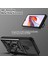 Xiaomi Redmi 12C 4g Kickstand Telefon Kasası Pc+Tpu Slayt Kameralı Kapak-Black (Yurt Dışından) 5