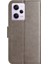 Xiaomi Redmi Için Pu Deri Telefon Kapağı Note 12 Pro 5g, Baskılı Kelebek Çiçek Deseni Stand Strap-Grey ile Cüzdan Telefon Kılıfı (Yurt Dışından) 4