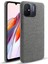 Xiaomi Redmi Için Cep Telefonu Kılıfı 12C 4g Düz Renk Kıç Çizgiye Karşı Pc+Bez Telefon Geri Kapak Grey (Yurt Dışından) 1