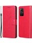 Xiaomi Redmi Için Deri Telefon Kılıfı Not 12S 4g Kelebek Çiçeği Baskalı Flip Stand Cüzdan Kapak-Kırmızı (Yurt Dışından) 1