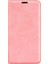 Xiaomi Için Poco F5 Pro 5g/redmi K60 Pro 5G/K60 5g Cilt Touch Hissed Hissedilen Manyetik Oto Ahmsorbed Cüzdan Pu Deri Deri Stand Telefon Kapak Pembe (Yurt Dışından) 5