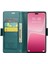 Xiaomi 13 Lite/civi 2 5g Anti-Çizelge Anti-Slatch Telefon Kılıfı Rfıd Engelleme Pu Deri Flip Kapak Yeşili (Yurt Dışından) 2