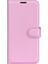 Xiaomi Redmi Için Koruyucu Telefon Kılıfı 12C 4g Litchi Doku Doku Anti-Çizgi Flip Deri Kapak Cüzdan Stand Pinki (Yurt Dışından) 2