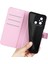 Xiaomi Redmi Için Koruyucu Telefon Kılıfı 12C 4g Litchi Doku Doku Anti-Çizgi Flip Deri Kapak Cüzdan Stand Pinki (Yurt Dışından) 5