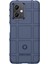 Xiaomi Redmi Için Note 12 5g (Global)/(Hindistan)/(Çin)/poco X5 5g Arka Kabuk, Koruyucu Telefon Kılıfı Engebeli Kare Izgara Dokusu Esnek Tpu Kapak-Mavi (Yurt Dışından) 2