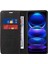 Xiaomi Redmi Için Note 12 5g (Çin)/(Hindistan)/(Global)/poco X5 5g Rfıd Engelleme Kapağı Deri Telefon Kılıfı Black (Yurt Dışından) 2