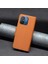 Xiaomi Için Cüzdan Kılıfı Redmi 12C 4g Pu Deri Telefon Kılıfı Düz ​​renk Stand Mobil Telefon Kapak Kahverengi (Yurt Dışından) 5
