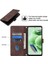 Xiaomi Redmi Için Pu Deri Cüzdan Flip Kılıf Not 12 5g (Çin)/(Hindistan)/(Global)/poco X5 5g, Basılı Çizgiler Stand Crossbody Telefon Kapak-Kahverengi (Yurt Dışından) 5