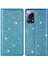 Xiaomi 13 Lite/civi 2 5g Pu Deri Glitter Telefon Kılıfı Stand Cep Telefonu Kart Tutucu Mavisi (Yurt Dışından) 1