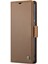Xiaomi 13 Lite/civi 2 5g Anti-Çizelge Telefon Kılıfı Rfıd Engelleme Pu Deri Flip Cover-Brown (Yurt Dışından) 5