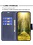 Xiaomi Için Poco X5 5g/redmi Note 12 5g (Global)/(Hindistan)/(Çin) Telefon Kılıfı Pu Deri Cüzdan Stand Koruyucu Kapak Kayış Mavisi (Yurt Dışından) 3