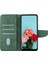 Xiaomi Redmi Için Note 12 5g (Global)/(Hindistan)/(Çin)/poco X5 5g Düz Renkli Deri Telefon Kasası Cüzdan Standı Anti-Damla Kapak Yeşili (Yurt Dışından) 2
