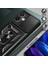Xiaomi Redmi Için Telefon Kılıfı Not 12 5g (Çin), Pc+Tpu Koruyucu Arka Kapak Slayt Kamera Koruyucu ve Yüzük Kickstand-Mavi (Yurt Dışından) 5