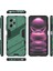 Xiaomi Redmi Için Note 12 Pro 5g Sabit Pc+Yumuşak Tpu Kickstand Case Anti-Cratch Cep Telefonu Kapak Yeşilleri (Yurt Dışından) 5