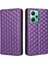 Xiaomi Redmi Için Note 12 5g (Global)/(Hindistan)/(Çin)/poco X5 5g Anti-Drop Telefon Kılıf Cüzdan Cüzdan Desen Basılı Manyetik Pu Deri Stand Koruyucu Telefon Kapak-Purple (Yurt Dışından) 1