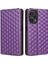Xiaomi Redmi Için Note 12 Turbo 5g/poco F5 5g Pu Deri Telefon Kılıf Rhanmombus Disprint Flip Stant Cüzdan Kapak Morası (Yurt Dışından) 1