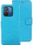 Xiaomi Redmi 12C 4g Için Flip Anti-Drop Telefon Kapağı, Çılgın At Dokusu Pu Deri Deri Flip Cüzdan Kılıfı Sky Mavi (Yurt Dışından) 1