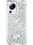 Xiaomi 13 Lite/civi 2 5g Yumuşak Tpu Kasa Sıvı Bling Parıltı Akan Telefon Kapağı-Silver/kalpler (Yurt Dışından) 3
