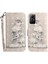 3D Desen Basılı Kılıf Xiaomi Redmi Note 12S 4g Pu Deri Stand Cüzdan Telefon Kapağı Strap-Yığın Sincapları (Yurt Dışından) 1