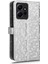 Xiaomi Için Redmi Note 12 4g Telefon Kılıfı Dot Deseni Stand Cüzdan-Silver ile Basılı Pu Deri Kapak (Yurt Dışından) 5