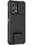 Xiaomi Redmi Için Note 12 5g (Hindistan)/poco X5 5g Pc+Tpu Kickstand Telefon Kılıfı Slayt Kameralı Kapak Black (Yurt Dışından) 4