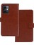 Xiaomi Redmi Için Note 12 5g (Global)/(Hindistan)/poco X5 5g Çılgın At Dokusu Pu Deri Telefon Kılıf Cüzdanı Manyetik Kapanma Stand Folio Cover-Brown (Yurt Dışından) 1