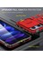 Xiaomi Redmi Için Note 12 5g (Global)/(Hindistan)/(Çin)/poco X5 5g Slayt Lens Kapağı Pc+Tpu Telefon Kılıf Kickstand Geri Kapak Kırmızısı (Yurt Dışından) 3