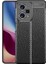 Xiaomi Redmi Için Tpu Kılıfı Note 12 Pro 5g, Şok Geçirmez Litchi Doku Koruyucu Telefon Kapak Black (Yurt Dışından) 1
