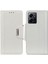 Xiaomi Için Redmi Note 12 4g Koruyucu Telefon Kapağı Standı Pu Deri Cüzdan Telefon Vaka-Beyaz (Yurt Dışından) 1