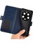 Xiaomi Için 13 Ultra Şok Geçirmez Cüzdan Flip Telefon Kapağı Buzağı Dokusu Pu Deri Stand Folio Case-Blue (Yurt Dışından) 4