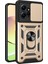 Xiaomi Için Redmi Note 12 4g Kickstand Telefon Kasası Slayt Lens Koruma Pc+Tpu Kapak-Altın (Yurt Dışından) 1
