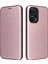 Xiaomi Için Redmi Note 12 Turbo/poco F5 5g Karbon Fiber Doku Deri Kılıf Flip Stand Cep Telefonu Kapak Golü Altın (Yurt Dışından) 2