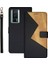 Xiaomi Poco F5 Pro 5g/redmi K60 Pro 5G/K60 5g Kart Yuvaları Renk Ekleme Deri Manyetik Telefon Kılıfı Bilek Kayış-Black (Yurt Dışından) 1