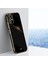 Xiaomi Redmi Için Xinli Anti-Drop Telefon Kılıfı Not 12S 4g Elektrokaplanmış Altın Kenar Tpu Cover-Black (Yurt Dışından) 5