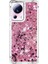 Xiaomi Için 13 Lite/civi 2 5g Yumuşak Tpu Kasa Sıvı Bling Pırıltılı Akışlı Telefon Kapak Çizgisi Altın/kalpler (Yurt Dışından) 3