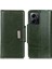 Xiaomi Için Redmi Note 12 4g Koruyucu Telefon Kapağı Standı Pu Deri Cüzdan Telefon Vaka-Yeşil (Yurt Dışından) 1