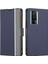 Xiaomi Poco F5 Pro 5g/redmi K60 Pro 5G/K60 5g Deri Çift Manyetik Toka Cep Telefonu Kapak Kartı Tutucu Mavisi (Yurt Dışından) 1