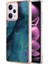 Xiaomi Redmi Için Telefon Kılıfı Not 12 Pro 5g/note 12 Pro Hız 5g/poco X5 Pro 5g Tpu 2.0mm Imd Mermer Desen Koruyucu Kapak Yeşili (Yurt Dışından) 1