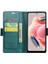 Xiaomi Redmi Için Deri Kılıf Not 12 4g Rfıd Stand Cüzdan-Yeşil ile Telefon Kapağı (Yurt Dışından) 2