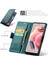 Xiaomi Redmi Için Deri Kılıf Not 12 4g Rfıd Stand Cüzdan-Yeşil ile Telefon Kapağı (Yurt Dışından) 5