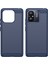 Xiaomi Redmi Için 12C 4g Esnek Tpu Telefon Geri Kapak Fırçalanmış Karbon Fiber Doku Damla Koruma Telefon Kılıf Mavisi (Yurt Dışından) 3
