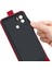 Xiaomi Için Redmi A1+ 4g/a2+ 4g/poco C50 4g Pu Deri Dikey Flip Telefon Kasası Çılgın At Doku Kartı Tutucu Anti-Drop Kapak-Kırmızı (Yurt Dışından) 5