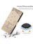 Xiaomi Için Redmi Note 12 5g (Çin)/(Hindistan)/(Global)/poco X5 5g Stand Cüzdan Deri Kılıf Strap-Apricot ile Baskılı Telefon Kapağı (Yurt Dışından) 5