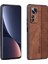 Xiaomi Için Redmi Note 12S 4g Baskılı Koruyucu Telefon Kılıfı Pu Deri Kaplamalı Tpu Kapak-Kahverengi (Yurt Dışından) 1