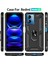 Xiaomi Redmi Için Note 12 5g (Global)/(Hindistan)/(Çin)/poco X5 5g Yüzük Kickstand Telefon Kılıfı Tpu+Pc Cep Telefonu Kapak Black (Yurt Dışından) 2
