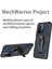 Mechwarrior Xiaomi Redmi 12C 4g Kickstand Kemer Klipi Tpu+Pc Arka Kapak-Blue Için (Yurt Dışından) 3