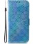 Xiaomi Için 13 Lite/civi 2 5g Pu Deri Cüzdan Telefon Kılıf Göz Kamaştırıcı Çiçek Desen Flip Stand Şok Geçirmez Kabuk-Mavi (Yurt Dışından) 5