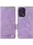 Xiaomi Için Redmi Note 12 Turbo/poco F5 5g Donanım Dekoru Pu Deri Cüzdan Stand Kapağı Şok Geçirmez Telefon Vaka-Mor (Yurt Dışından) 1