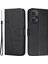 Xiaomi Için Redmi Note 12 Turbo/poco F5 5g Pu Deri Kılıf Cüzdan Stand Koruyucu Telefon Kapağı Black (Yurt Dışından) 1